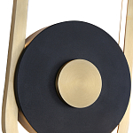 Бра с овальной рамой цвета латунь Midnight Orbit варинант исполнения - 1 | Loft Concept в Грозном