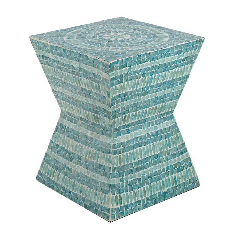 Столик дизайнерский Tiles of the sea Синий Столик дизайнерский Tiles of the sea Синий в Грозном | Loft Concept