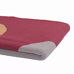 Плед из хлопка с абстрактным принтом Elysian Flow Ember варинант исполнения - 3 | Loft Concept в Грозном