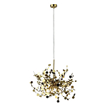 Подвесной светильник с металлическими круглыми элементами Terzani Argent варинант исполнения - 6 | Loft Concept в Грозном