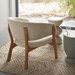 Приставной столик из массива манго Tom-tom Grey варинант исполнения - 5 | Loft Concept в Грозном