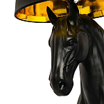 Horse Statue Floor Lamp Большой светильник Черная Лошадь варинант исполнения - 1 | Loft Concept в Грозном