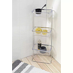 Полка напольная трехъярусная для ванной Bathroom Floor Shelf варинант исполнения - 6 | Loft Concept в Грозном
