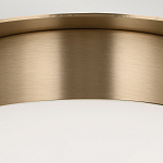 Потолочный светильник с белым матовым шарообразным плафоном Kichler варинант исполнения - 4 | Loft Concept в Грозном