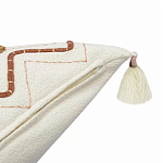 Подушка декоративная с геометрическим узором и кисточками Divine Abstractions варинант исполнения - 2 | Loft Concept в Грозном