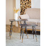 Столик приставной в стиле лофт Unlimited Freedom варинант исполнения - 6 | Loft Concept в Грозном