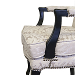 Кресло c растительным орнаментом Aubrey Classical Armchair beige jacquard варинант исполнения - 4 | Loft Concept в Грозном