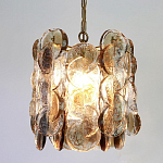 Люстра из круглых стеклянных элементов Vienna варинант исполнения - 5 | Loft Concept в Грозном