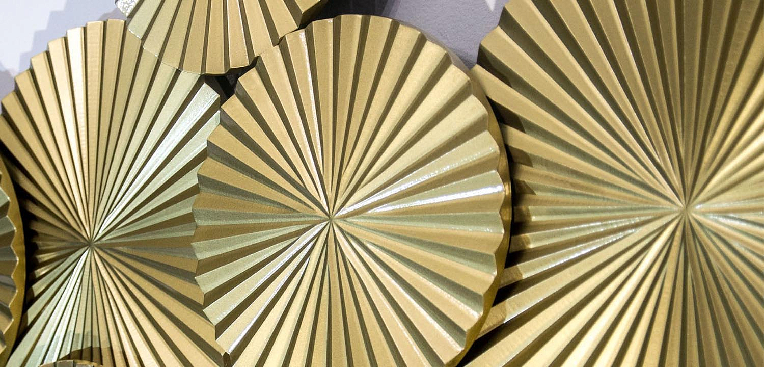 Арт-объект Apollo Gold Wall Plaque Disc 11 Арт-объект Apollo Gold Wall Plaque Disc 11 - Loft-Concept в Грозном