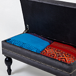 Мягкая банкетка с зоной для хранения Casket Dark Grey варинант исполнения - 4 | Loft Concept в Грозном