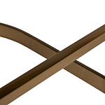 Стул барный букле бежевый с каркасом цвета матовое золото Tactility варинант исполнения - 4 | Loft Concept в Грозном