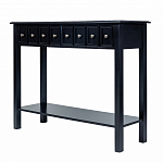 Черная консоль с выдвижными ящиками Monica варинант исполнения - 5 | Loft Concept в Грозном