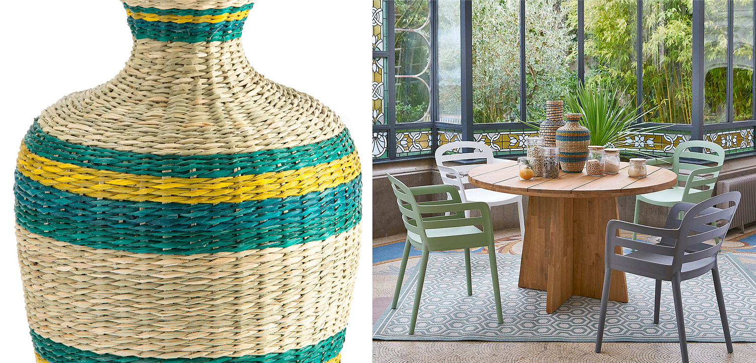 Ваза Wicker Vase бамбук Ваза Wicker Vase бамбук - Loft-Concept в Грозном