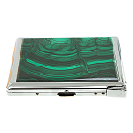 Портсигар на 10 сигарет с газовой зажигалкой из натурального камня Малахит Stone Cigarettes Cases варинант исполнения - 5 | Loft Concept в Грозном