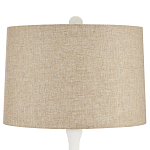 Торшер с белым каркасом и тканевыми абажуром Natural Stems варинант исполнения - 4 | Loft Concept в Грозном