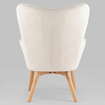 Белое кресло на ножках из массива CORDELIA варинант исполнения - 4 | Loft Concept в Грозном