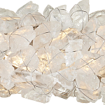 Люстра светодиодная фактурная в форме кольца Amber Crystal варинант исполнения - 1 | Loft Concept в Грозном