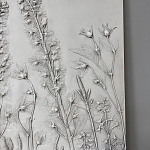 Панно Дельфиниум варинант исполнения - 3 | Loft Concept в Грозном