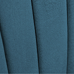 Барный стул со спинкой на 4-х деревянных ножках Синий Велюр Ava Charm варинант исполнения - 4 | Loft Concept в Грозном