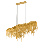 Люстра подвесная с металлическими дугами и длинными цепочками 115 см Atlantis Chain варинант исполнения - 6 | Loft Concept в Грозном