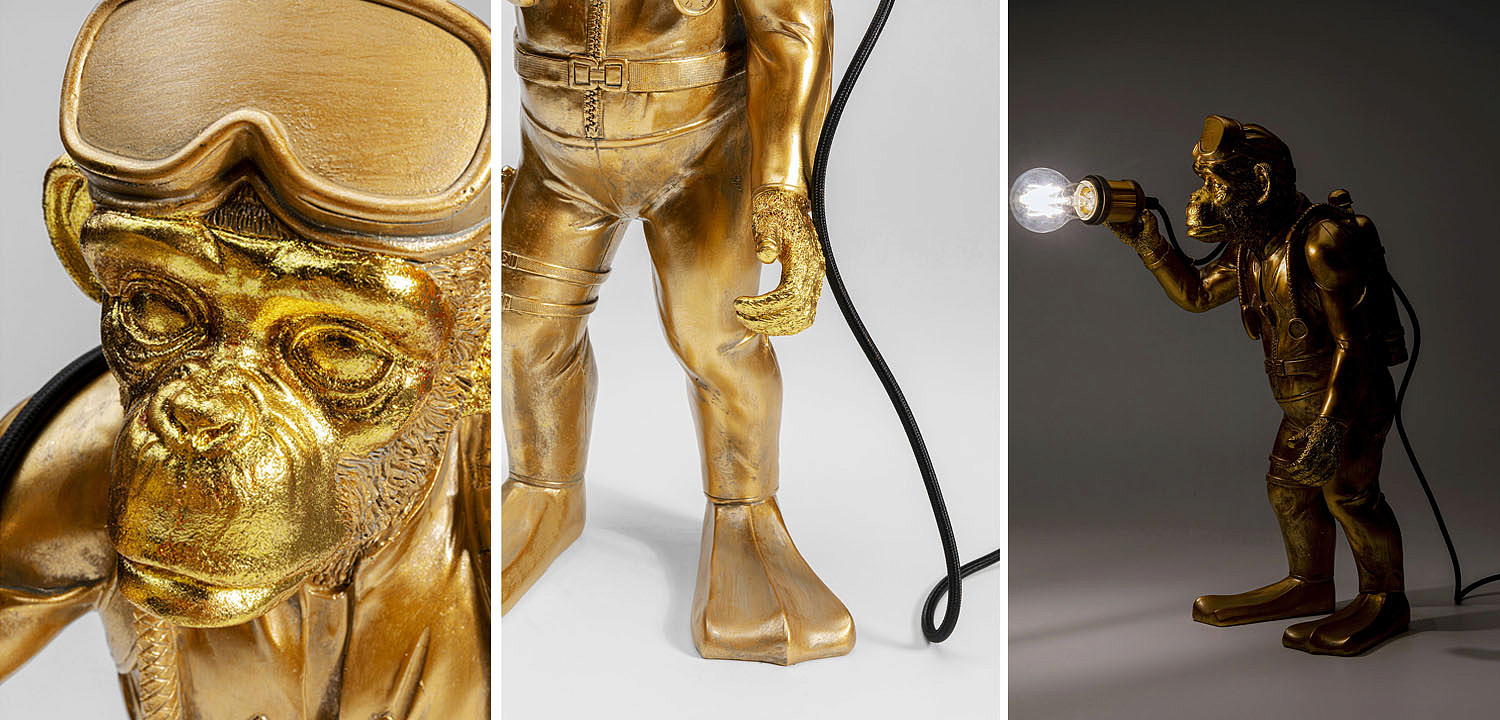 Настольная лампа Monkey Diver Table Lamp Настольная лампа Monkey Diver Table Lamp - Loft-Concept в Грозном