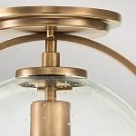 Потолочный светильник с прозрачным стеклянным шаром с эффектом пузырьков Hinkley варинант исполнения - 14 | Loft Concept в Грозном