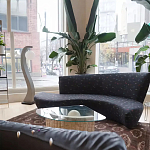 Дизайнерский журнальный стол в виде раковины с жемчужиной под прозрачной столешницей Fahin варинант исполнения - 4 | Loft Concept в Грозном