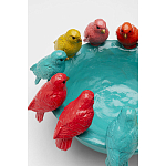 Декоративное дизайнерское блюдо разноцветные попугаи  варинант исполнения - 2 | Loft Concept в Грозном