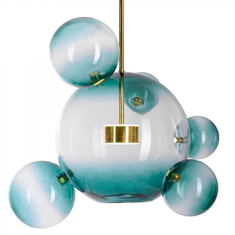 Подвесной светильник Suspension LED design BUBBLE LAMP AMBRE Латунь Амбре Подвесной светильник Suspension LED design BUBBLE LAMP AMBRE Латунь Амбре в Грозном | Loft Concept