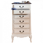 Комод высокий узкий с 6-ю ящиками Interiors Romance варинант исполнения - 1 | Loft Concept в Грозном