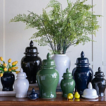 Ваза с крышкой однотонная Высота 48 см Chinoiserie Ceramics варинант исполнения - 6 | Loft Concept в Грозном