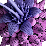 Статуэтка тропический фрукт Tropical Fruit Alien Blue Tulip варинант исполнения - 2 | Loft Concept в Грозном