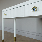 Туалетный стол - Трельяж Elsa Dreams White 120 см варинант исполнения - 3 | Loft Concept в Грозном