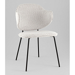 Стул Bellamy букле светло-серый варинант исполнения - 1 | Loft Concept в Грозном