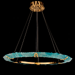 Люстра в форме кольца с цветочным декором Warm Heavenly Light варинант исполнения - 4 | Loft Concept в Грозном