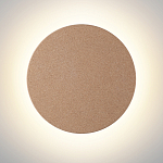 Бра круглое натуральная Пробка Natural Cork варинант исполнения - 3 | Loft Concept в Грозном