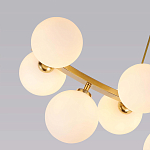 Люстра подвесная с белыми лампами в форме шара Felicitat варинант исполнения - 3 | Loft Concept в Грозном