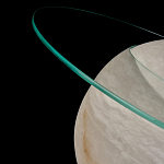 Торшер - журнальный стол Cryptocrystalline Stone варинант исполнения - 8 | Loft Concept в Грозном