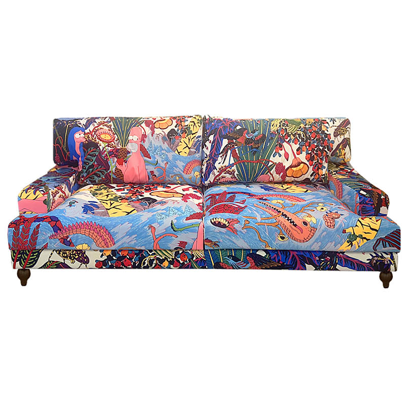 Премиальный Акцентный Диван Simpsons in Paradise Pop Art Sofa Мульти Премиальный Акцентный Диван Simpsons in Paradise Pop Art Sofa Мульти в Грозном | Loft Concept
