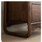 Вешалка деревянная с 2- мя ящиками Moon Walnut Furniture варинант исполнения - 10 | Loft Concept в Грозном