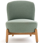 Кресло на деревянных ножках Olguin Green Chair варинант исполнения - 2 | Loft Concept в Грозном