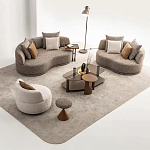 Двухместный диван Calypso варинант исполнения - 4 | Loft Concept в Грозном