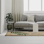 Комплект из 2-х приставных столов белого цвета из дерева ZIGOSH WHITE варинант исполнения - 3 | Loft Concept в Грозном