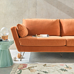 Приставной стол из керамики Manufacto Gray-green варинант исполнения - 5 | Loft Concept в Грозном