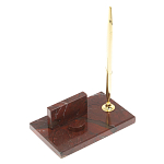 Подставка для телефона с ручкой из натурального камня креноид Natural Stone Stand варинант исполнения - 1 | Loft Concept в Грозном