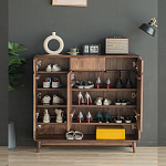 Комод в прихожую для хранения обуви Moon Walnut Furniture варинант исполнения - 2 | Loft Concept в Грозном