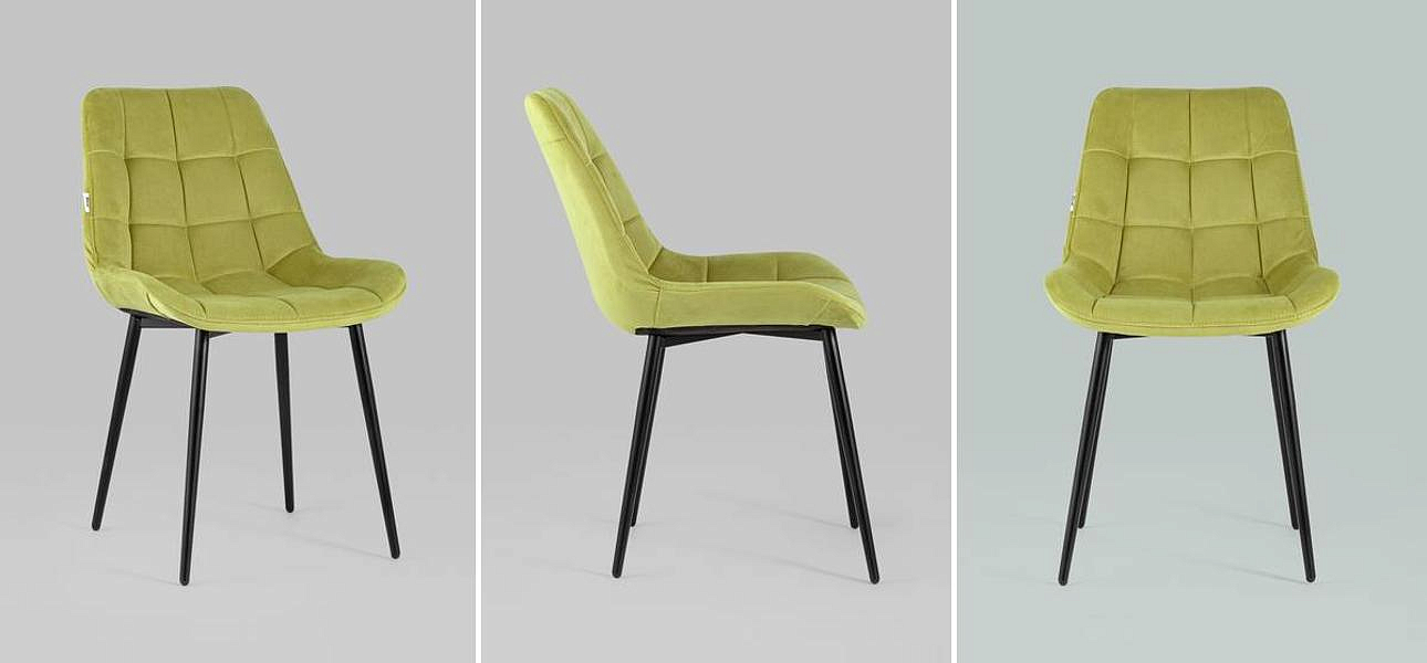 Стул NANCY Chair Зеленый лайм Стул NANCY Chair Зеленый лайм - Loft-Concept в Грозном
