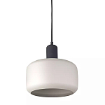 Подвесной светильник с круглым бежевым плафоном Quentin варинант исполнения - 2 | Loft Concept в Грозном