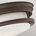 Потолочный светильник для ванных комнат со стеклянным плафоном в форме перевернутого конуса Hinkley варинант исполнения - 23 | Loft Concept в Грозном