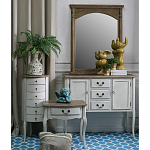 Комод в стиле прованс с ящиками и дверцами Rene Montmartre Provence Chest of Drawers варинант исполнения - 2 | Loft Concept в Грозном